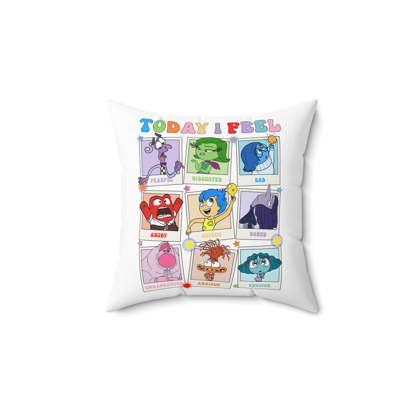 Inside Out 2 Inspired Pillows - Be Who You Are