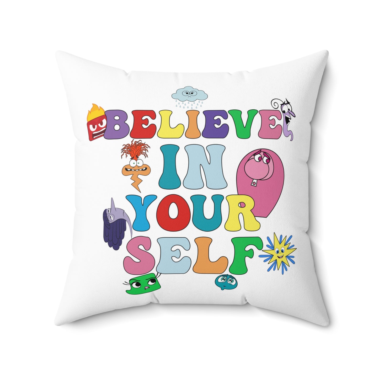 Inside Out 2 Inspired Pillows - Be Who You Are