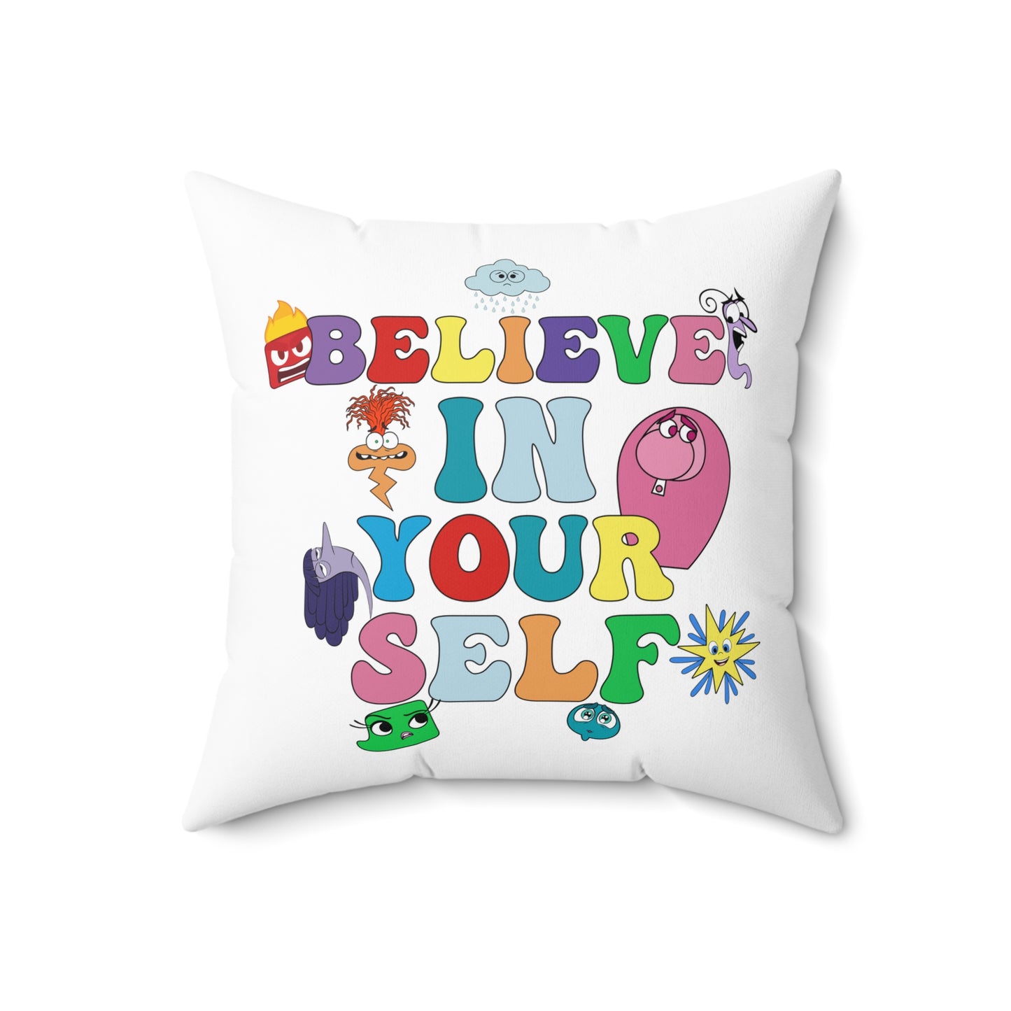 Inside Out 2 Inspired Pillows - Be Who You Are