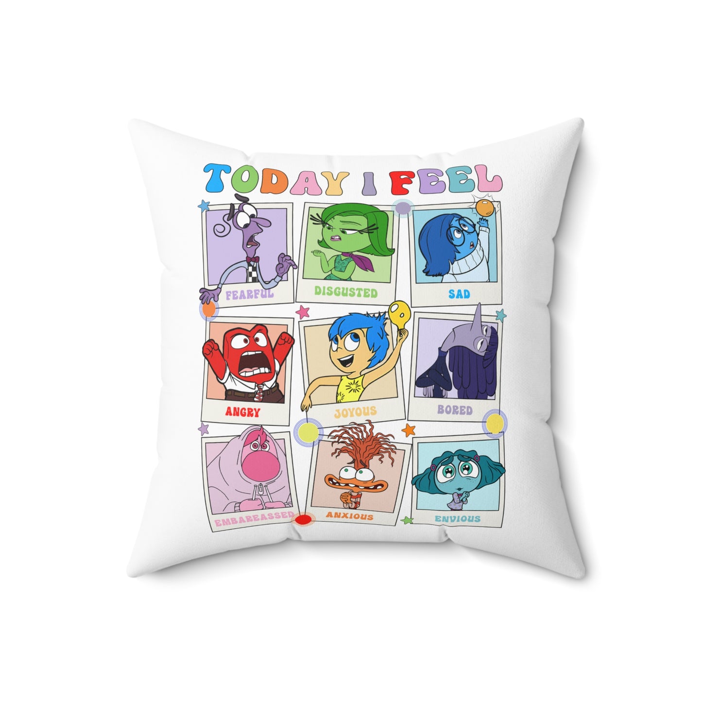 Inside Out 2 Inspired Pillows - Be Who You Are