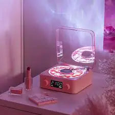 Vinyl Wave Bluetooth Turntable & Mood Light