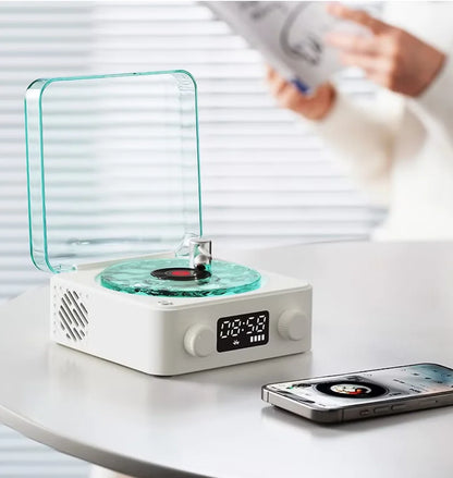 Vinyl Wave Bluetooth Turntable & Mood Light