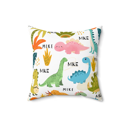 🦕 Personalized Dino Name Pillow 🦖 – Fun, Cozy & Customizable for Kids!