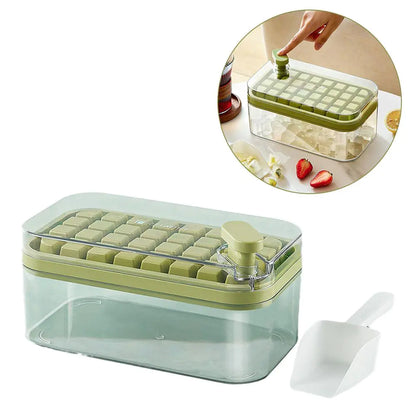 Ice Cube Maker With Storage Box